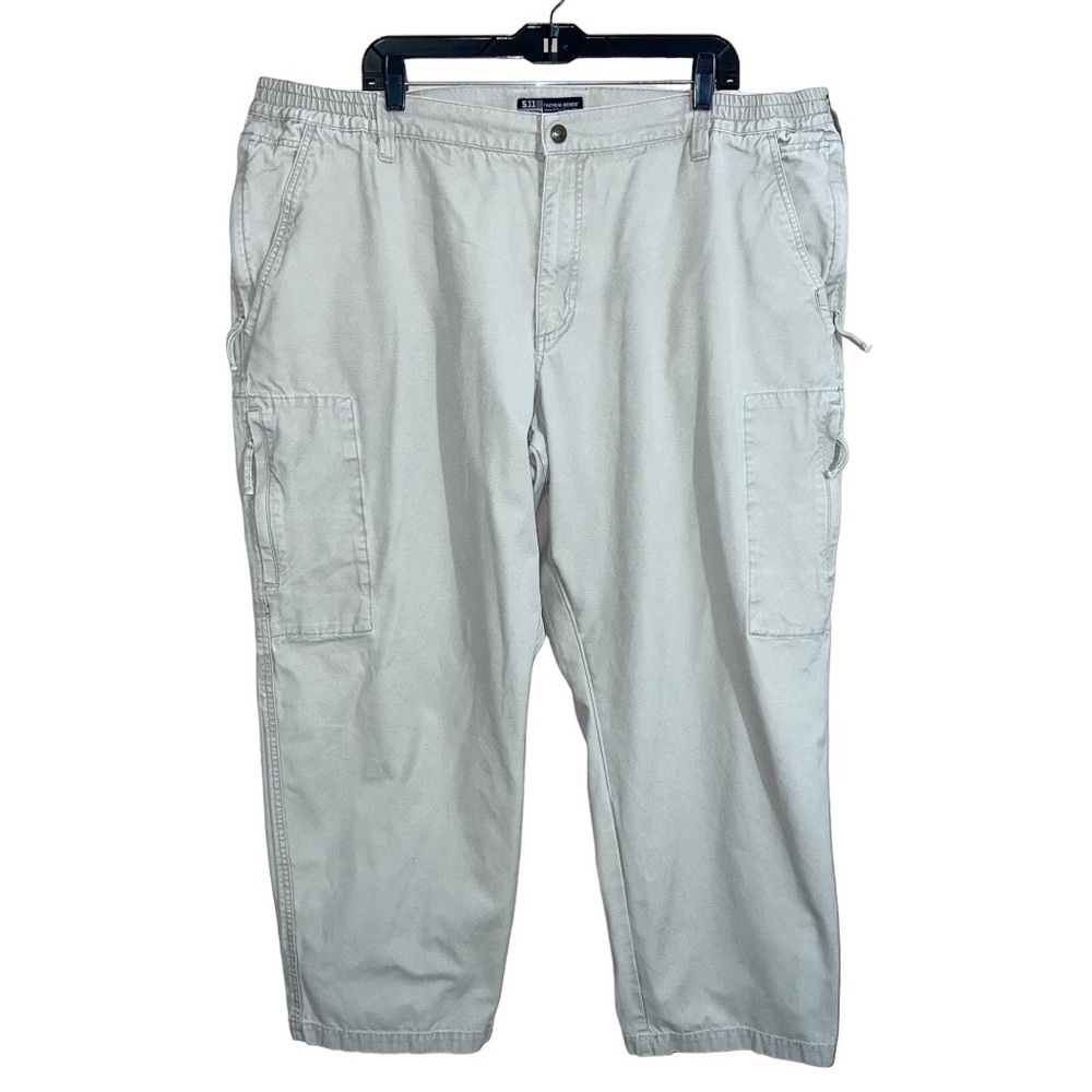 5.11 Tactical Series Cargo Pants Men’s Size 44x30 Stone Beige - Picture 1 of 9